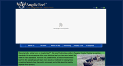 Desktop Screenshot of angelicbeef.com